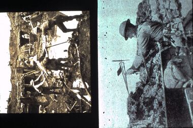 Slide - DIGGERS & MINING: THE DIGGERS, c1900s