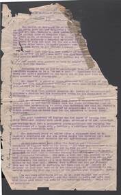 Document - JOHN JONES COLLECTION: BACK TO MANDURANG SOUVENIR 1938