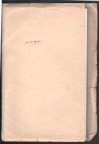Book - JOHN JONES COLLECTION: THESIS ON BENDIGO ART GALLERY, 1970's