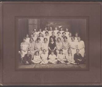 Photograph - JOHN JONES COLLECTION: GROUP PHOTO