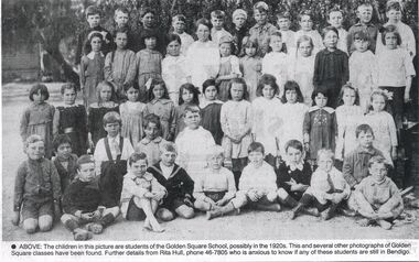 Photograph - GOLDEN SQUARE LAUREL STREET P.S. COLLECTION: CLASS PHOTO, 1920's