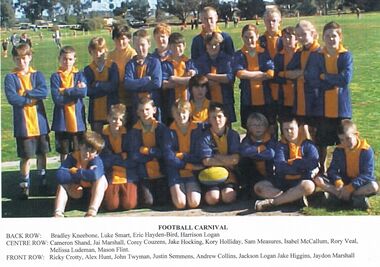 Photograph - GOLDEN SQUARE LAUREL STREET P.S. COLLECTION - PHOTOGRAPH - FOOTBALL CARNIVAL 2005