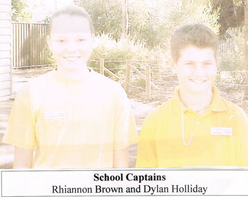 Photograph - GOLDEN SQUARE LAUREL STREET P.S. COLLECTION: PHOTOGRAPH - RHIANNON BROWN AND DYLAN HOLLIDAY 2002
