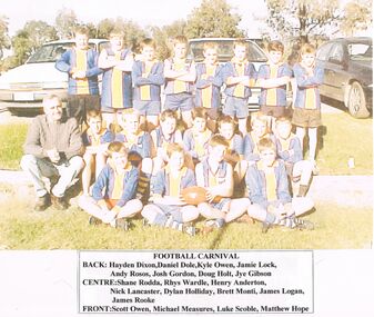 Photograph - GOLDEN SQUARE LAUREL STREET P.S. COLLECTION: PHOTOGRAPH - FOOTBALL CARNIVAL 2002