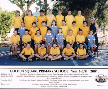 Photograph - GOLDEN SQUARE LAUREL STREET P.S. COLLECTION: PHOTOGRAPH - GSPS YEAR 5-6/H 2001