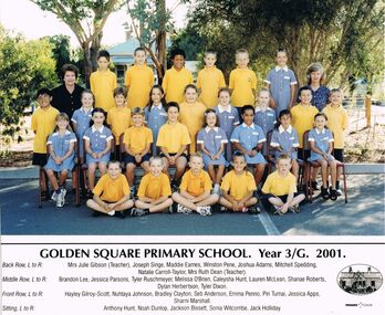 Photograph - GOLDEN SQUARE LAUREL STREET P.S. COLLECTION: PHOTOGRAPH - GSPS YEAR 3/G 2001