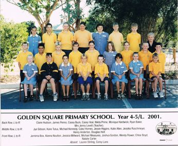 Photograph - GOLDEN SQUARE LAUREL STREET P.S. COLLECTION: PHOTOGRAPH - GSPS YEAR 4-5/L 2001
