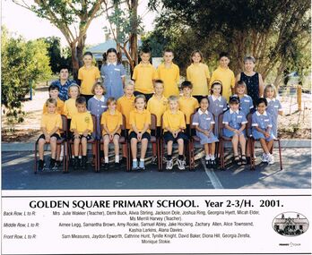 Photograph - GOLDEN SQUARE LAUREL STREET P.S. COLLECTION: PHOTOGRAPH - GSPS YEAR 2-3/H 2001
