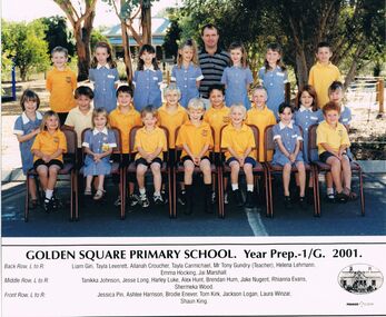 Photograph - GOLDEN SQUARE LAUREL STREET P.S. COLLECTION: PHOTOGRAPH - GSPS YEAR PREP.-1/G 2001
