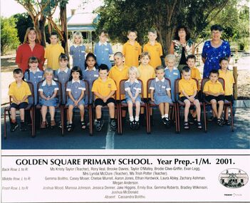 Photograph - GOLDEN SQUARE LAUREL STREET P.S. COLLECTION: PHOTOGRAPH - GSPS YEAR PREP.-1/M 2001