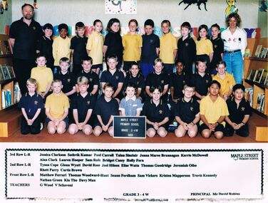 Photograph - GOLDEN SQUARE MAPLE STREET P.S. COLLECTION: PHOTOGRAPH - GRADE 3-4 W 1999