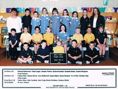 Photograph - GOLDEN SQUARE MAPLE STREET P.S. COLLECTION: PHOTOGRAPH - GRADE PREP - 1K 1999