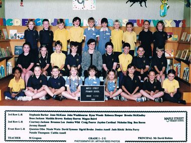 Photograph - GOLDEN SQUARE MAPLE STREET P.S. COLLECTION: PHOTOGRAPH - GRADE 1-2 G 1999