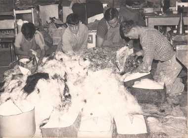 Photograph - SANDHURST BOYS CENTRE COLLECTION: UPHOLSTERY