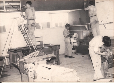 Photograph - SANDHURST BOYS CENTRE  COLLECTION : WORKSHOP ACTIVITY