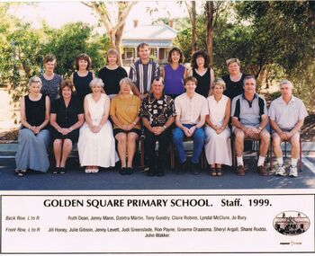 Photograph - GOLDEN SQUARE LAUREL STREET P.S. COLLECTION: PHOTOGRAPH - GSPS STAFF 1999