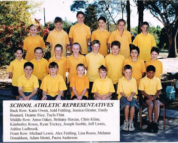 Photograph - GOLDEN SQUARE LAUREL STREET P.S. COLLECTION: PHOTOGRAPH - GSPS ATHLETIC REPRESENTATIVES 1999