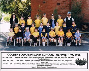 Photograph - GOLDEN SQUARE LAUREL STREET P.S. COLLECTION: PHOTOGRAPH - GSPS YEAR PREP.-1/M 1998