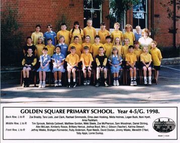 Photograph - GOLDEN SQUARE LAUREL STREET P.S. COLLECTION: PHOTOGRAPH - GSPS YEAR 4-5/G 1998