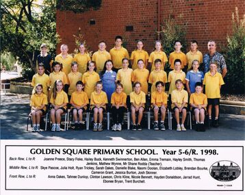 Photograph - GOLDEN SQUARE LAUREL STREET P.S. COLLECTION: PHOTOGRAPH - GSPS YEAR 5-6/R 1998