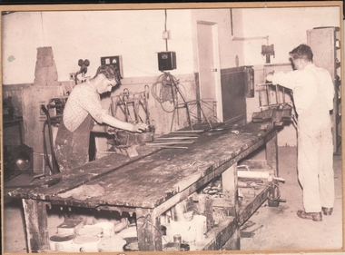 Photograph - SANDHURST BOYS CENTRE COLLECTION:  METALWORK
