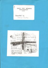 Document - GOLDEN SQUARE LAUREL STREET P.S. COLLECTION: EXAMINATION CARD -  SCHOLARSHIP AWARD