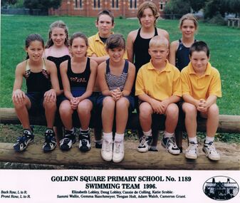Photograph - GOLDEN SQUARE LAUREL STREET P.S. COLLECTION: PHOTOGRAPH - GSPS SWIMMING TEAM 1996