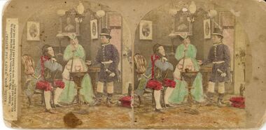 Leisure object - STEREOSCOPE CARD