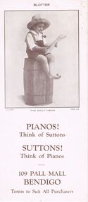 Document - RANDALL COLLECTION: BLOTTING PAPER. SUTTONS PALL MALL