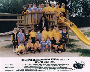 Photograph - GOLDEN SQUARE LAUREL STREET P.S. COLLECTION: G SQUARE PRIMARY SCHOOL GRADE P/1 M 1996