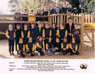 Photograph - GOLDEN SQUARE LAUREL STREET P.S. COLLECTION: G SQUARE PRIMARY SCHOOL GRADE 4/5 F 1995