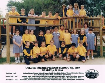 Photograph - GOLDEN SQUARE LAUREL STREET P.S. COLLECTION: G SQUARE PRIMARY SCHOOL GRADE 3/4 G 1996