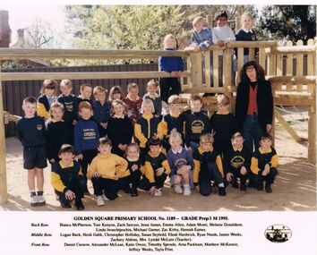 Photograph - GOLDEN SQUARE LAUREL STREET P.S. COLLECTION: G  SQ PRIMARY SCHOOL GRADE PREP/1 M 1995