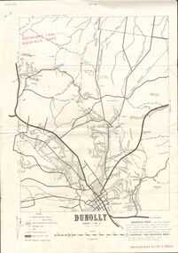 Document - JOAN O'SHEA COLLECTION: DUNNOLLY MAPS, 1980
