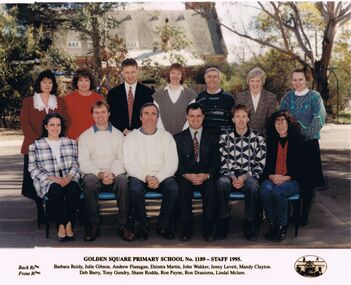 Photograph - GOLDEN SQUARE LAUREL STREET P.S. COLLECTION: GOLDEN SQUARE PRIMARY SCHOOL STAFF 1995