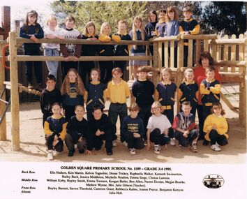 Photograph - GOLDEN SQUARE LAUREL STREET P.S. COLLECTION: GOLDEN SQUARE PRIMARY SCHOOL GRADE 3/4 1995