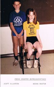 Photograph - GOLDEN SQUARE LAUREL STREET P.S. COLLECTION: PHOTOGRAPH - 1987 CROSS COUNTRY REPRESENTATIVES