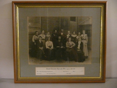 Photograph - GOLDEN SQUARE PRIMARY SCHOOL COLLECTION: STAFF, 1900-1904