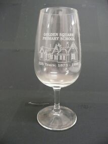 Souvenir - GOLDEN SQUARE LAUREL STREET SCHOOL 1189 COLLECTION: WINE GLASSES