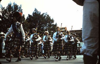 Slide - FLEMING COLLECTION: 1950S BENDIGO SLIDE, 7 April 1958