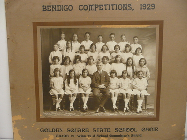 Photograph - GOLDEN SQUARE STATE SCHOOL COLLECTION: BENDIGO COMPETITIONS 1929, 1929