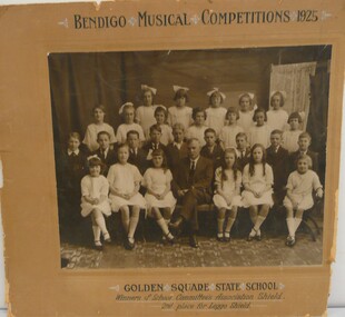 Photograph - GOLDEN SQUARE STATE SCHOOL COLLECTION: BENDIGO MUSICAL COMPETITIONS 1925, 1925