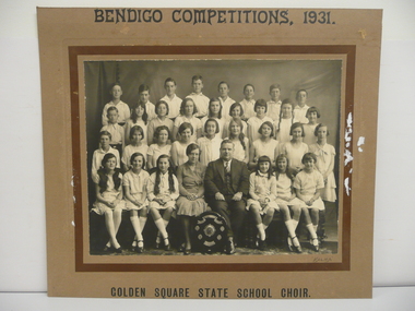 Photograph - GOLDEN SQUARE STATE SCHOOL COLLECTION: BENDIGO COMPETITIONS 1931, 1931