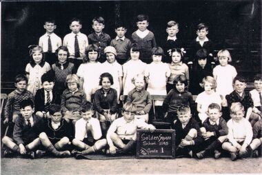 Photograph - GOLDEN SQUARE PRIMARY SCHOOL COLLECTION:  GRADE 1,  1938