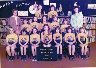 Photograph - GOLDEN SQUARE PRIMARY SCHOOL COLLECTION: NETBALL 1980