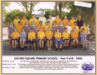 Photograph - GOLDEN SQUARE LAUREL STREET P.S. COLLECTION: YEAR 5-6R 2000