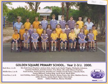 Photograph - GOLDEN SQUARE LAUREL STREET P.S. COLLECTION: YEAR 2-3J 2000