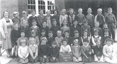 Photograph - GOLDEN SQUARE LAUREL STREET P.S. COLLECTION: GRADE 1A 1961