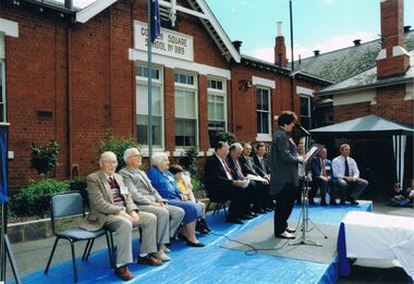 Photograph - GOLDEN SQUARE LAUREL STREET P.S. COLLECTION: OPENING 125TH ANNIVERSARY