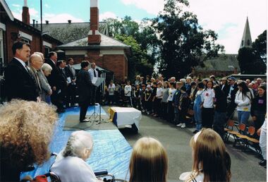 Photograph - GOLDEN SQUARE LAUREL STREET P.S. COLLECTION: OPENING OF 125TH CELEBRATIONS